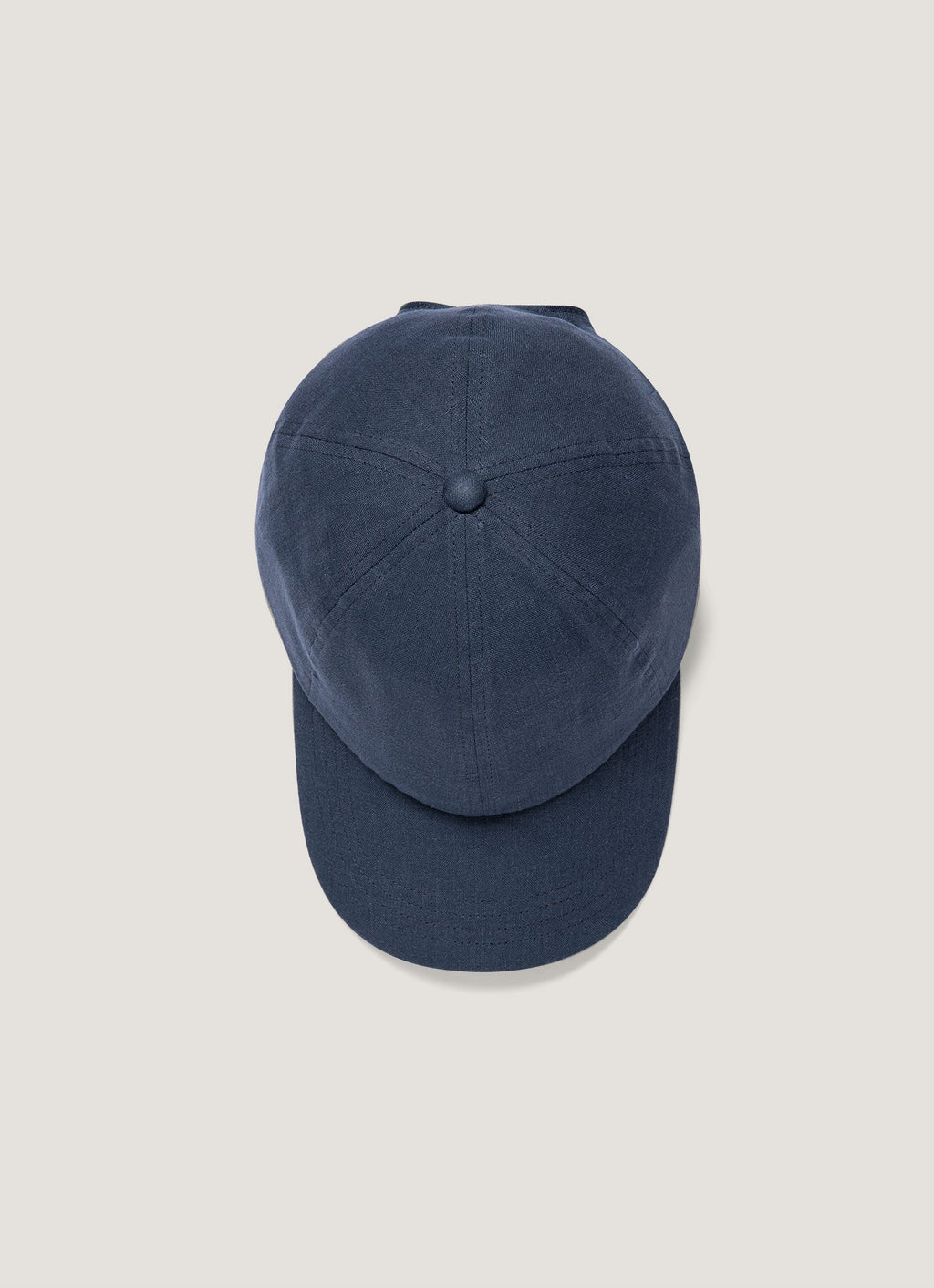 Men's Linen Cap in Light Navy