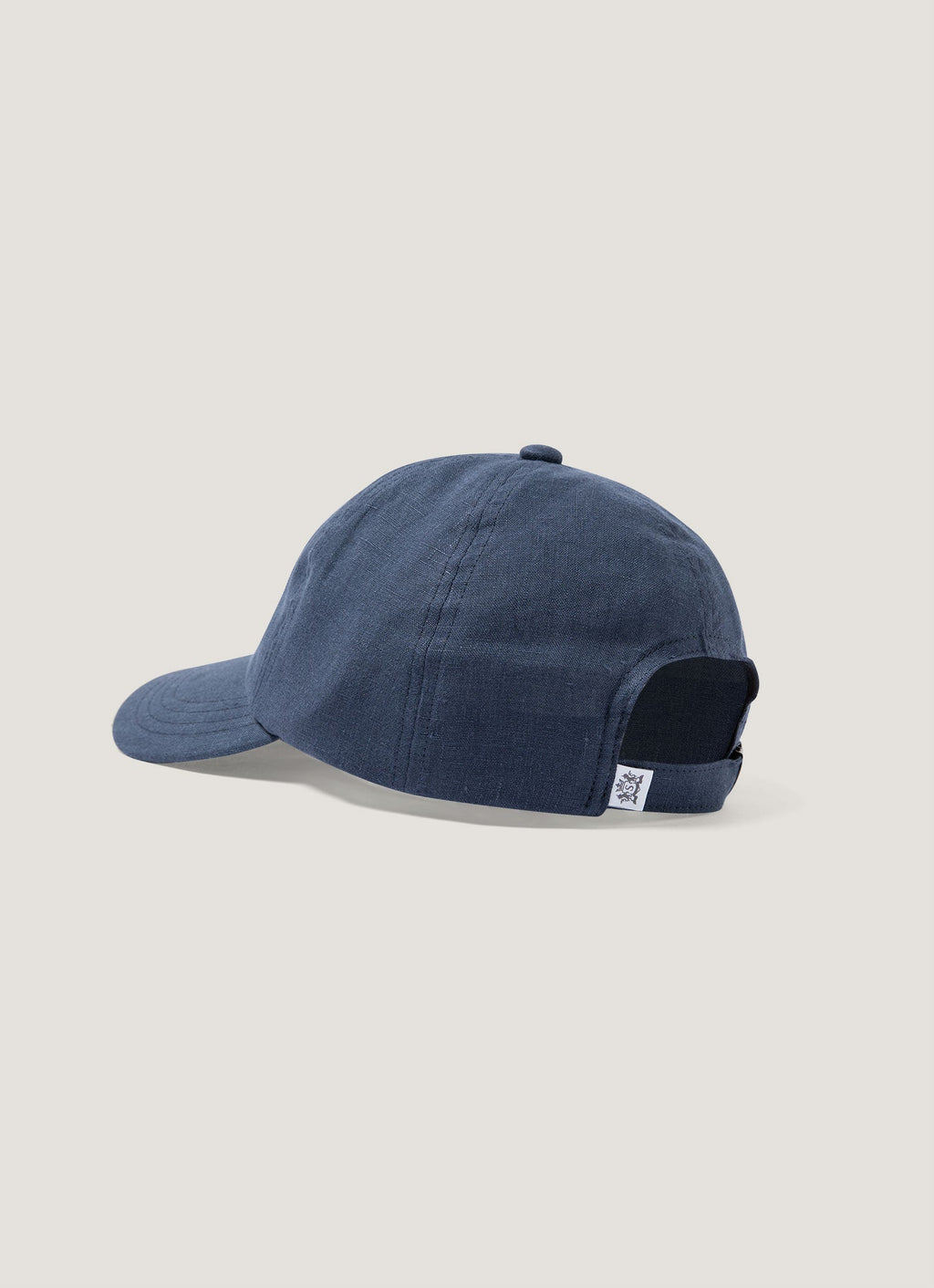 Men's Linen Cap in Light Navy
