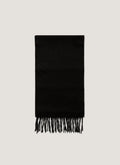 Men's Cashmere Scarf in Black