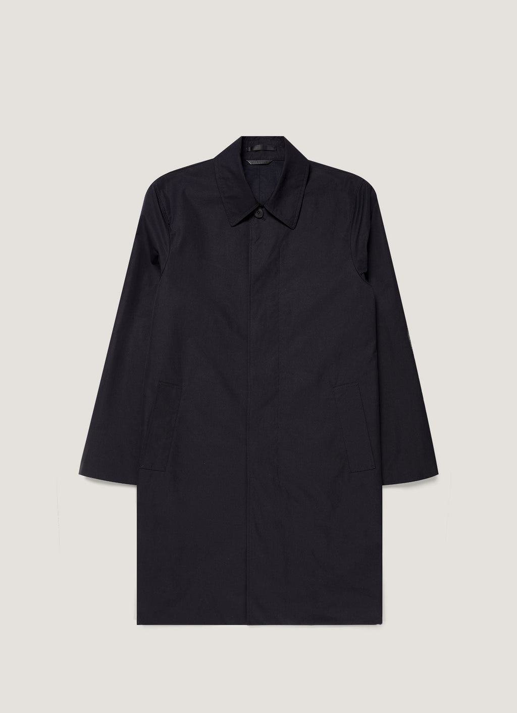 Men's Ventile Mac in Dark Navy