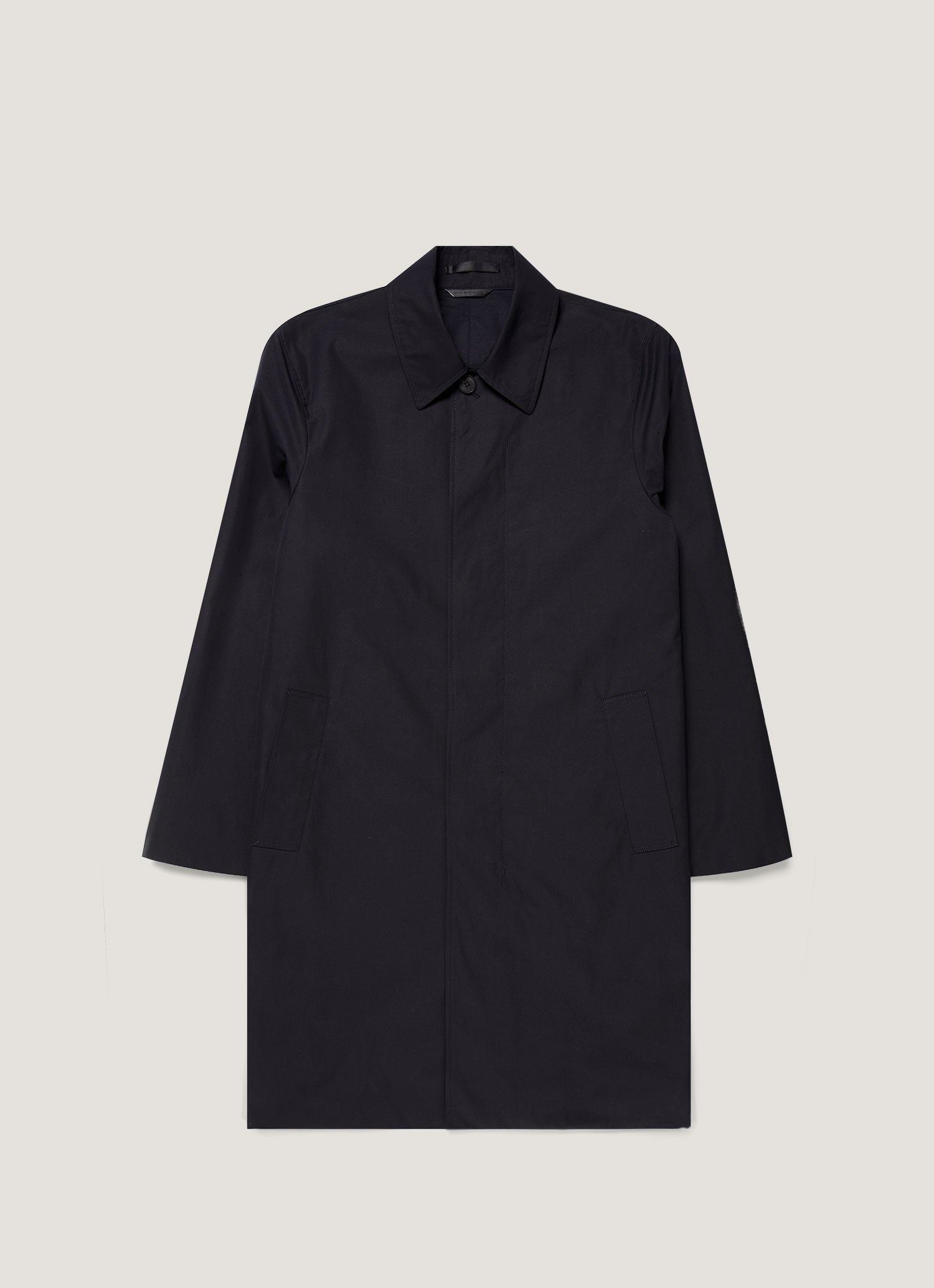 Men's Ventile Mac in Dark Navy