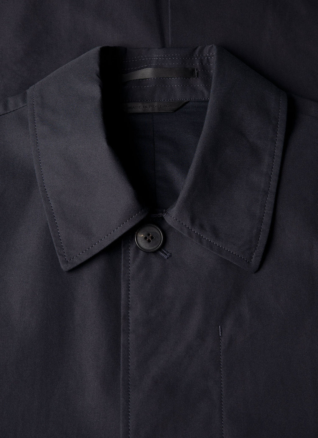 Men's Ventile Mac in Dark Navy