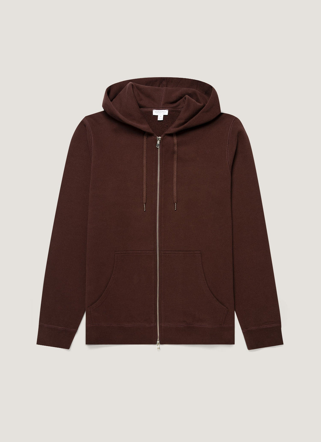 Men's Loopback Zip Hoodie in Bakelite