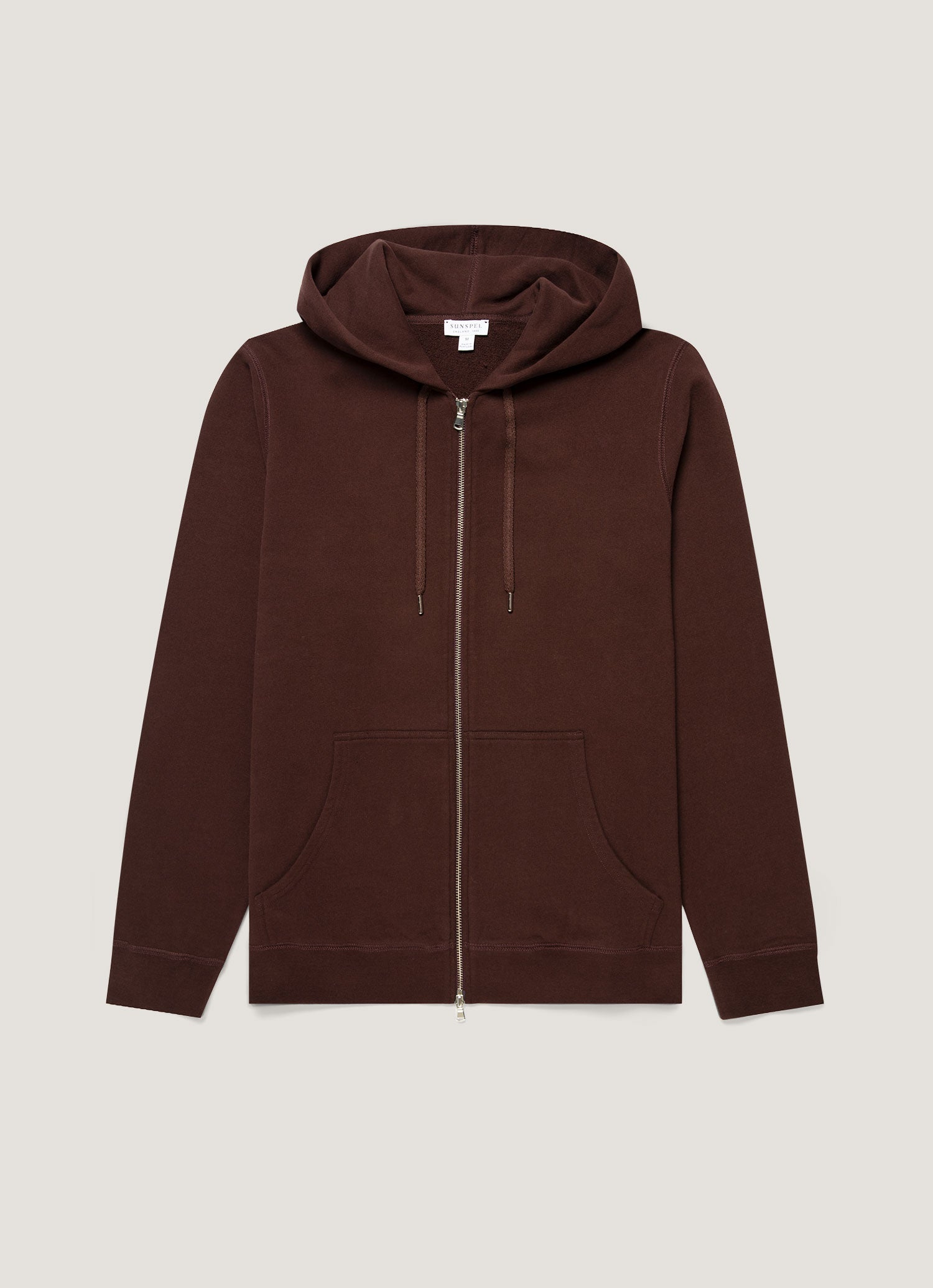 Men's Loopback Zip Hoodie in Bakelite
