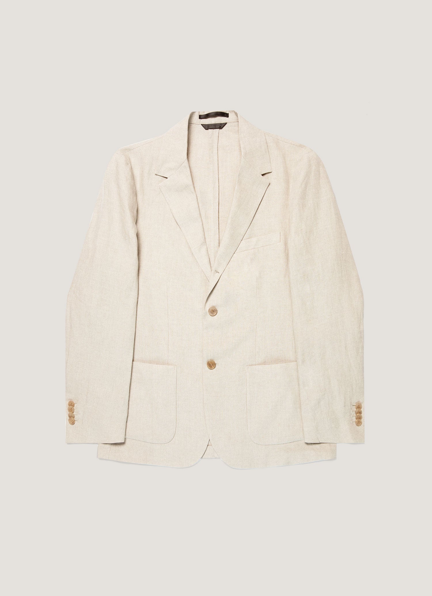 Men's Linen Blazer in Sand