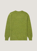 Men's Shetland Crew Neck Jumper in Crabapple