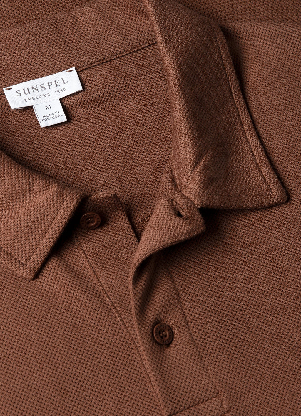 Men's Riviera Polo Shirt in Chestnut