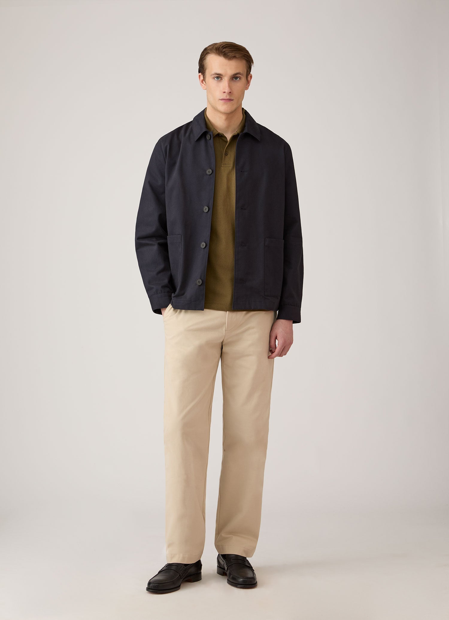 Men's Riviera Polo Shirt in Loden Green
