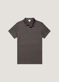 Men's Classic Jersey Polo Shirt in Anthracite