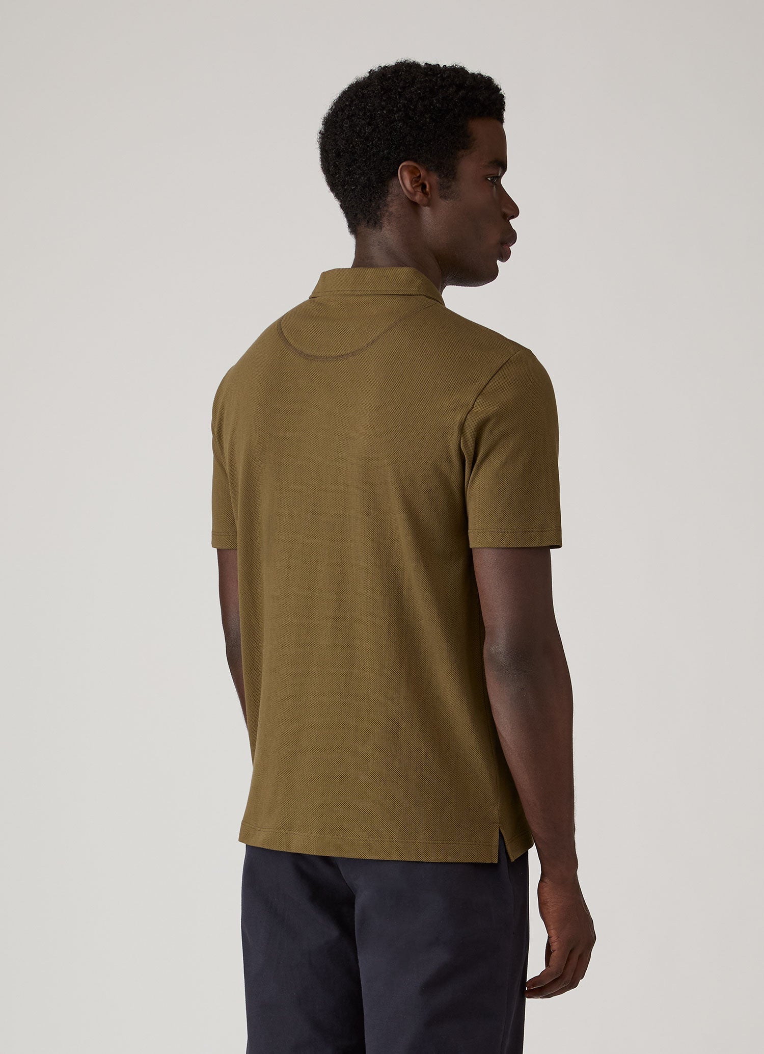 Men's Regular Fit Riviera Polo Shirt in Loden Green