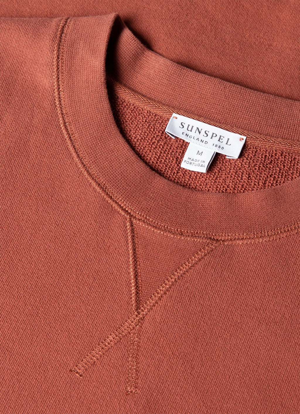 Men's Loopback Sweatshirt in Dark Tobacco