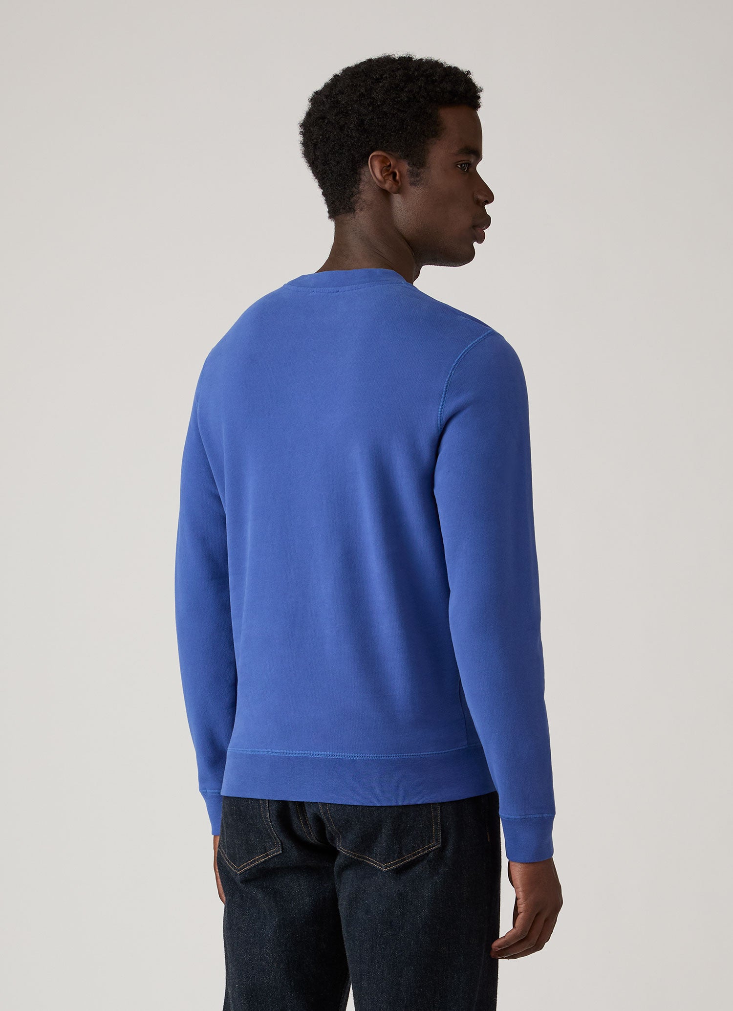 Men's Loopback Sweatshirt in Clear Night