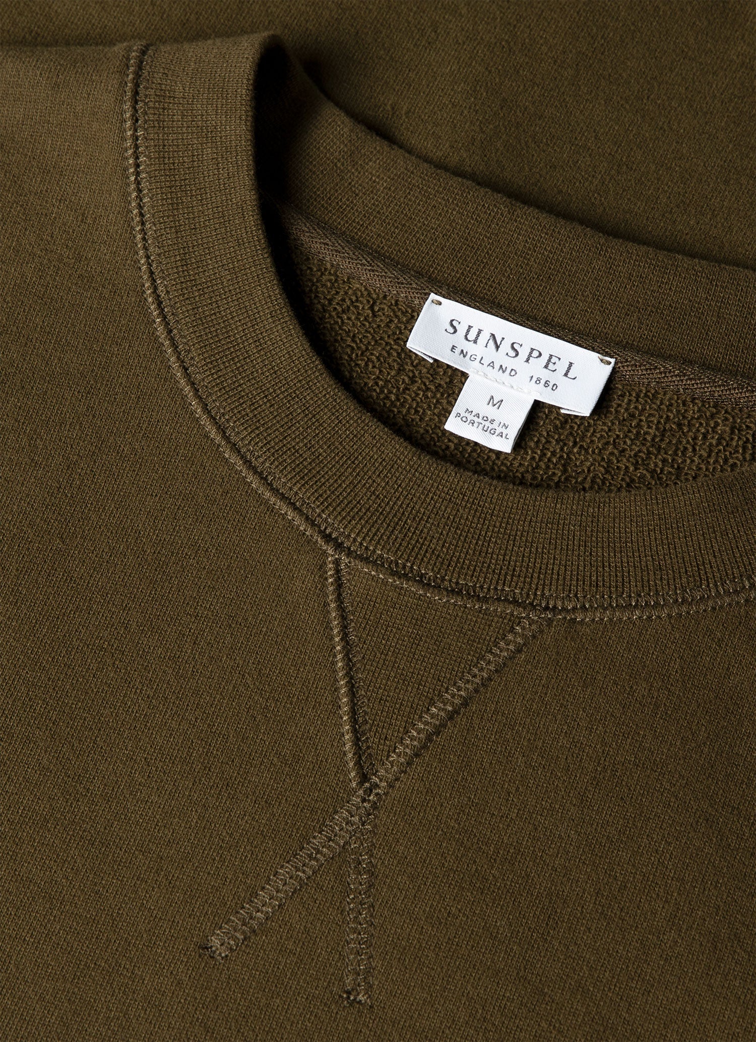 Men's Loopback Sweatshirt in Loden Green