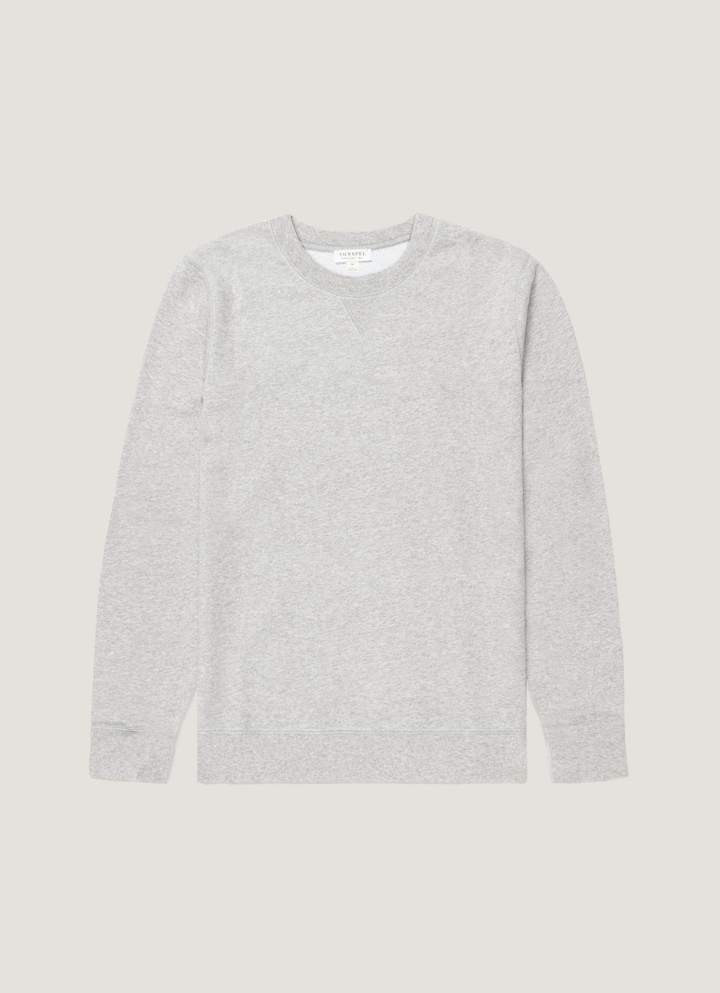 Men's Loopback Sweatshirt in Grey Melange