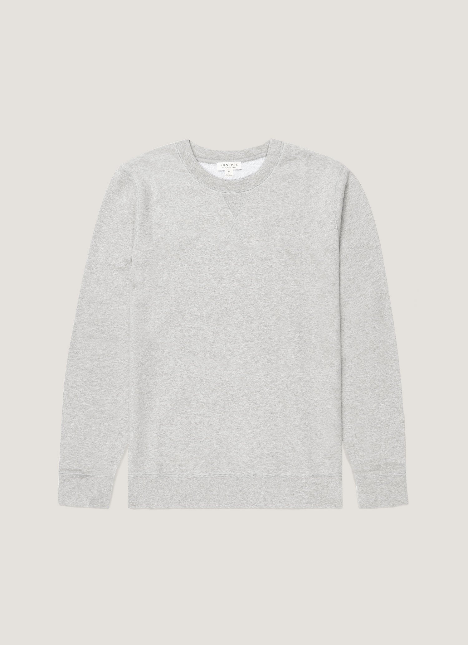 Men's Loopback Sweatshirt in Grey Melange
