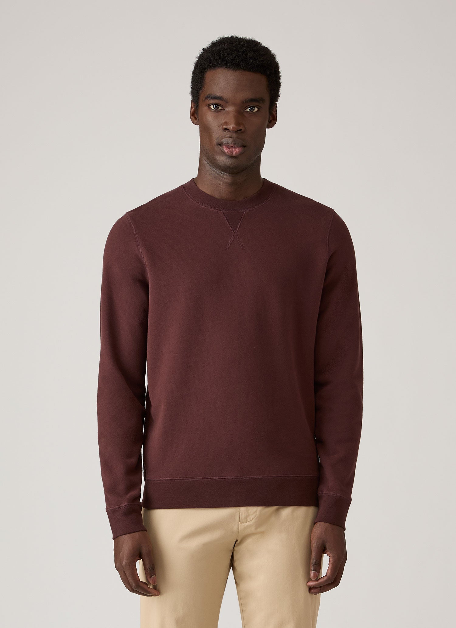 Men's Loopback Sweatshirt in Bakelite
