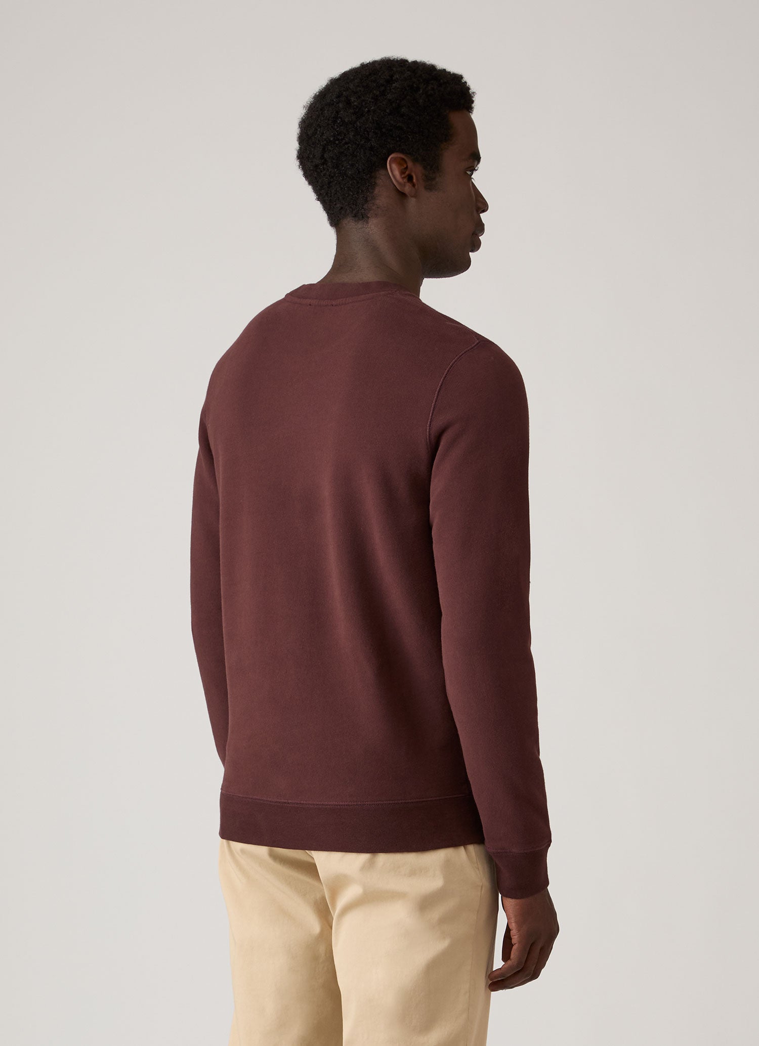 Men's Loopback Sweatshirt in Bakelite