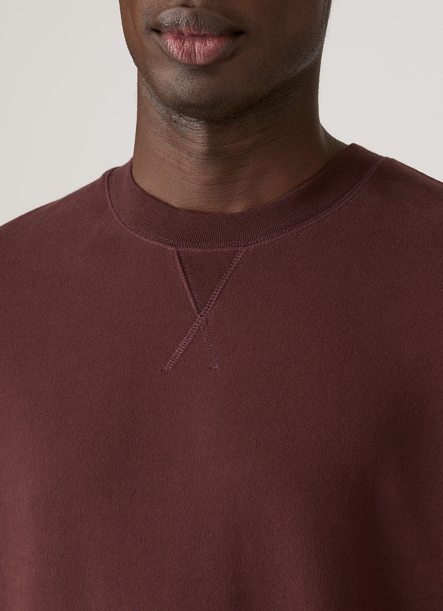 Men's Loopback Sweatshirt in Bakelite