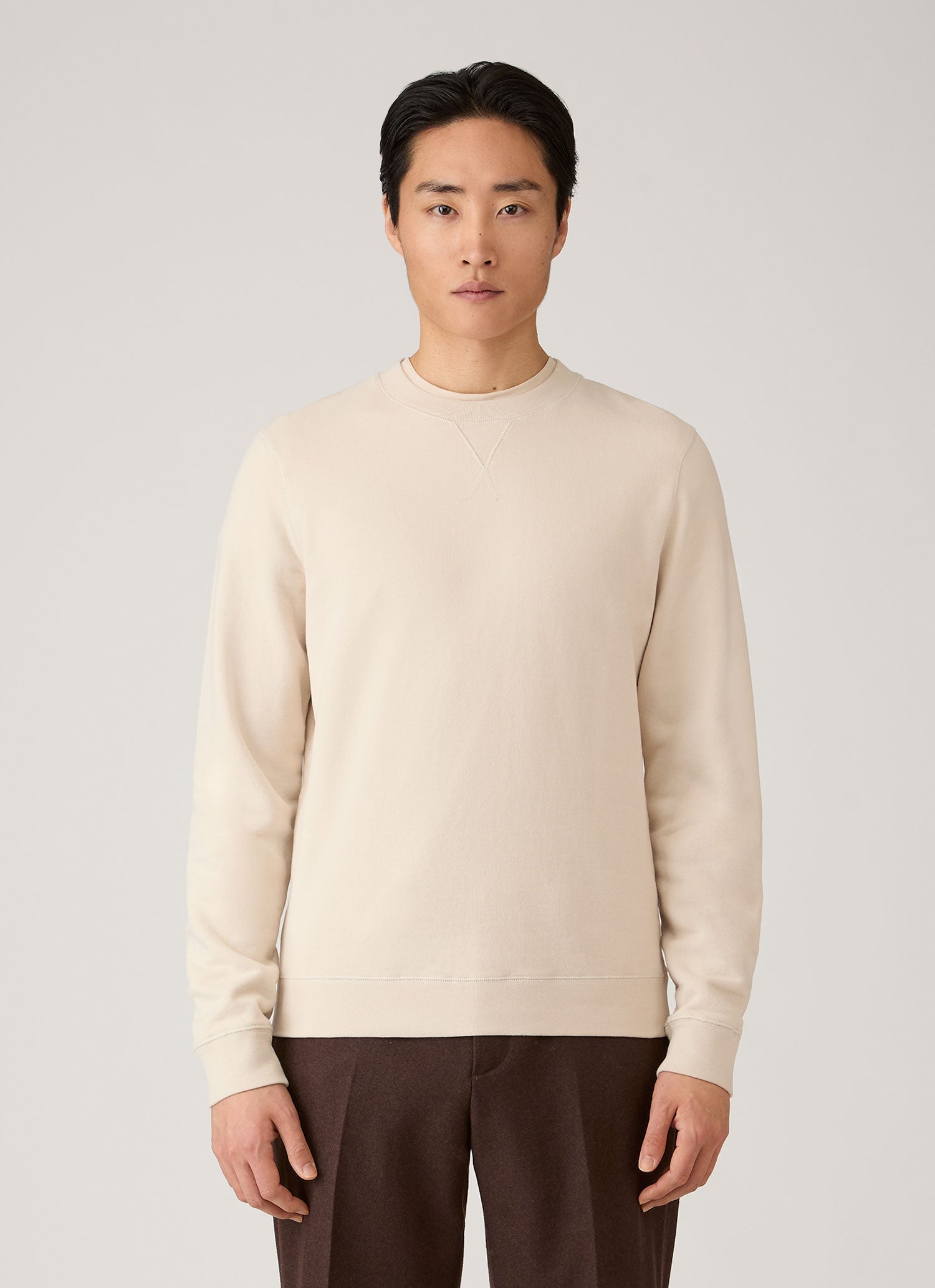 Men's Loopback Sweatshirt in Swansdown