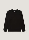Men's Supima Loopback Sweatshirt in Black
