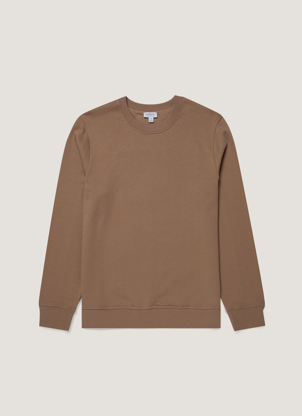 Men's Supima Loopback Sweatshirt in Dark Cedar