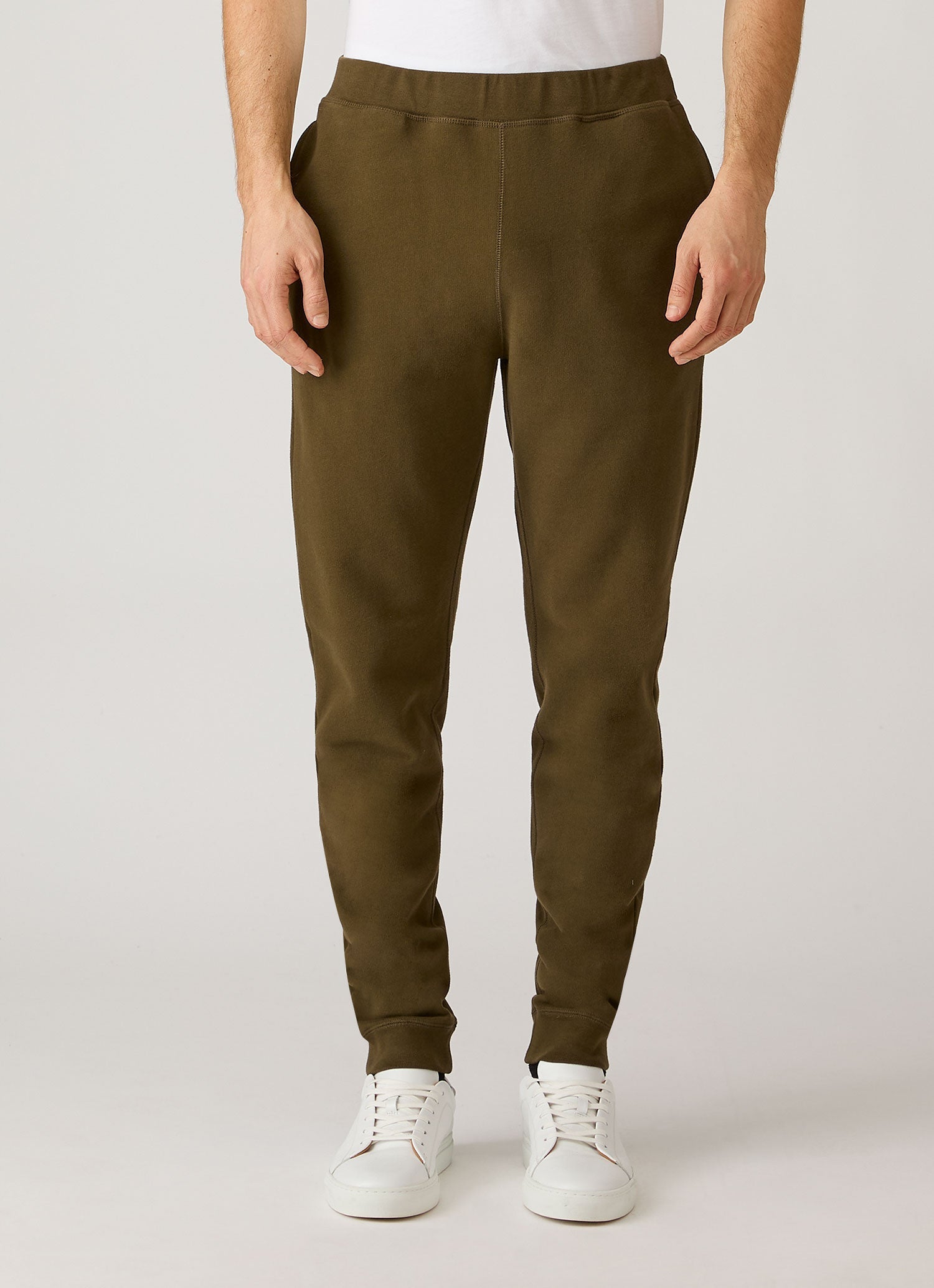 Men's Loopback Sweatpants in Loden Green