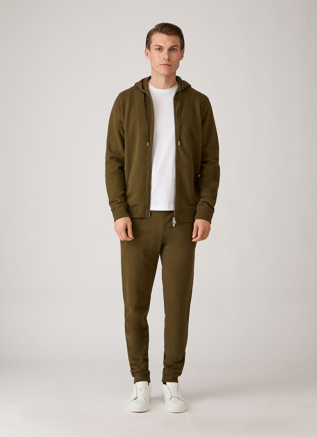 Men's Loopback Sweatpants in Loden Green