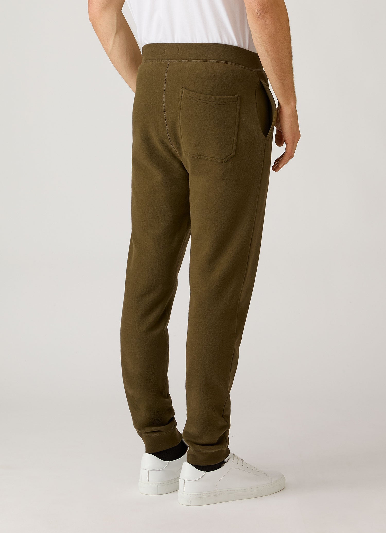 Men's Loopback Sweatpants in Loden Green