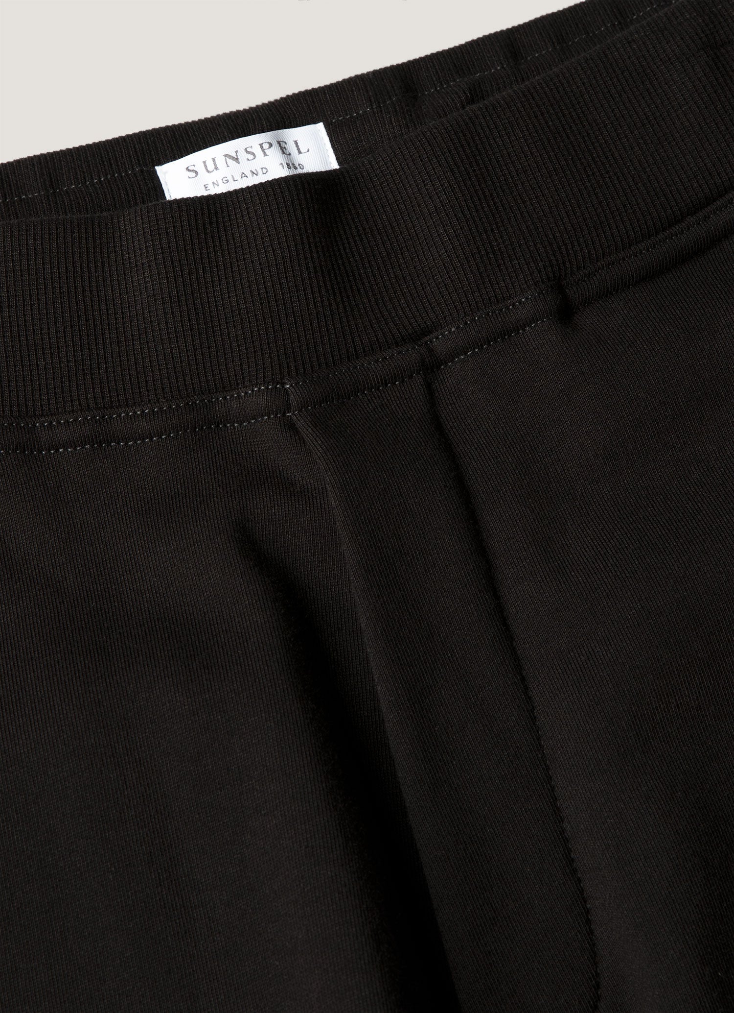 Men's Supima Loopback Sweatpants in Black