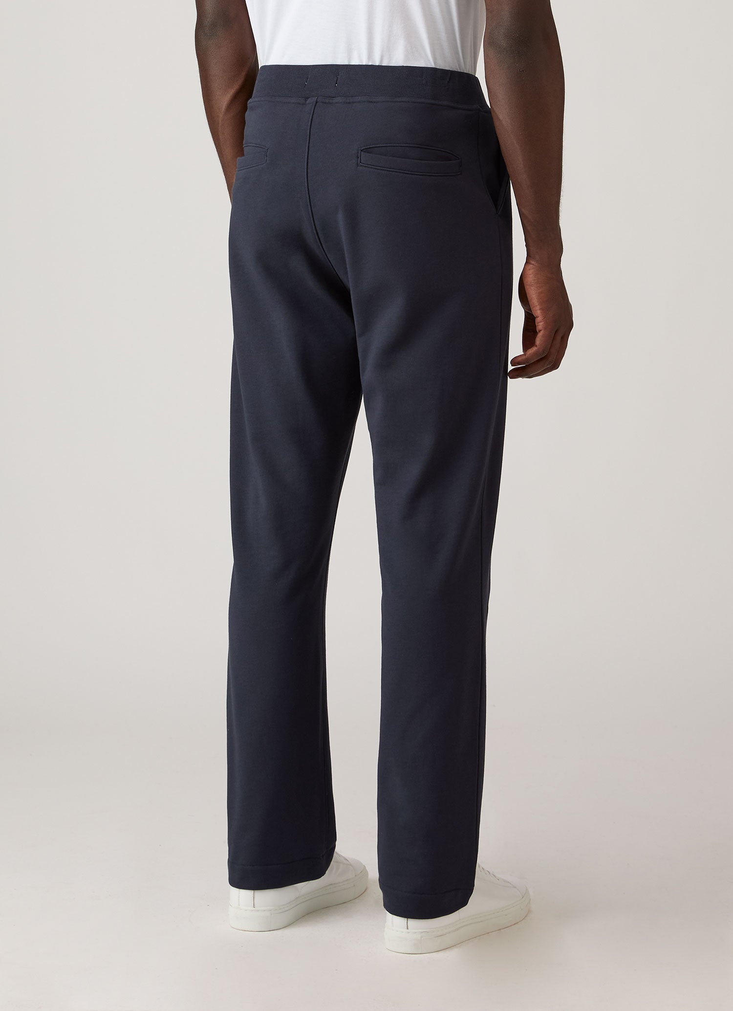 Men's Supima Loopback Sweatpants in Midnight Navy