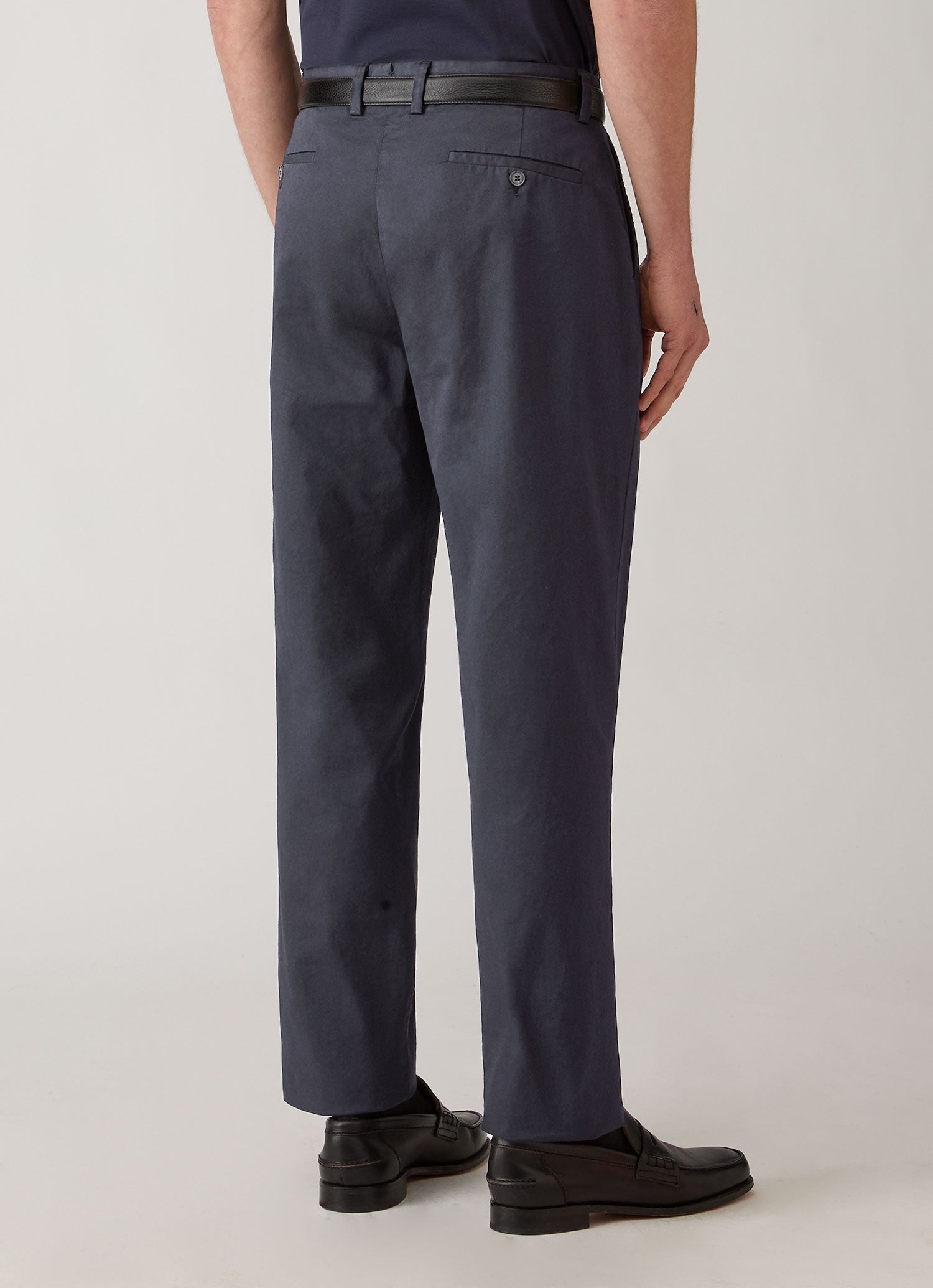 Men's Regular Fit Chino in Slate Blue