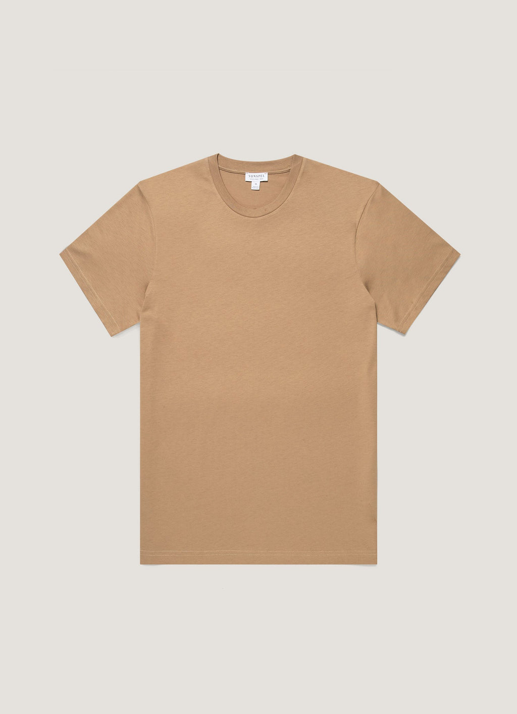Men's Riviera Midweight T-shirt in Dark Beige