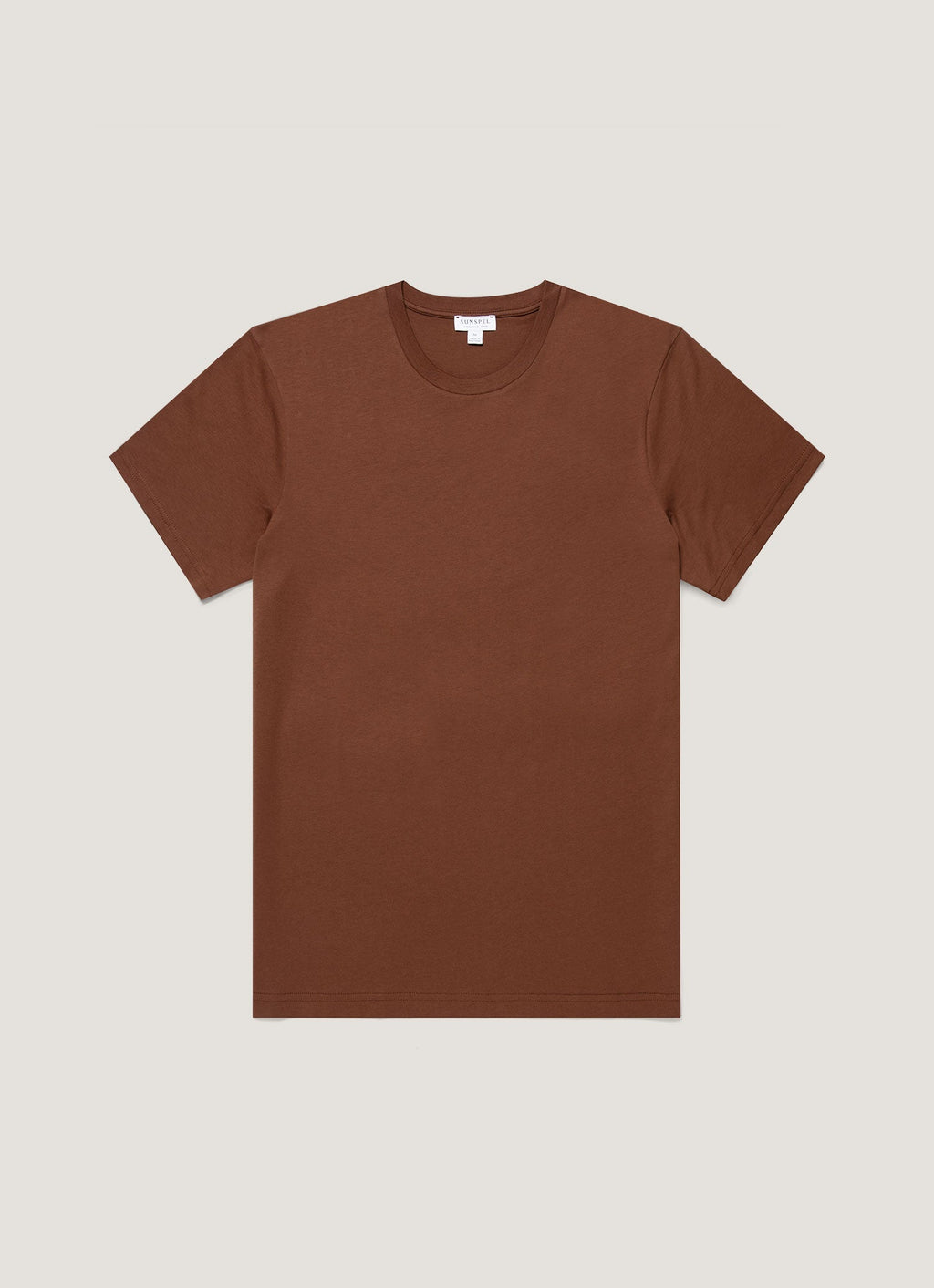 Men's Riviera Midweight T-shirt in Chestnut