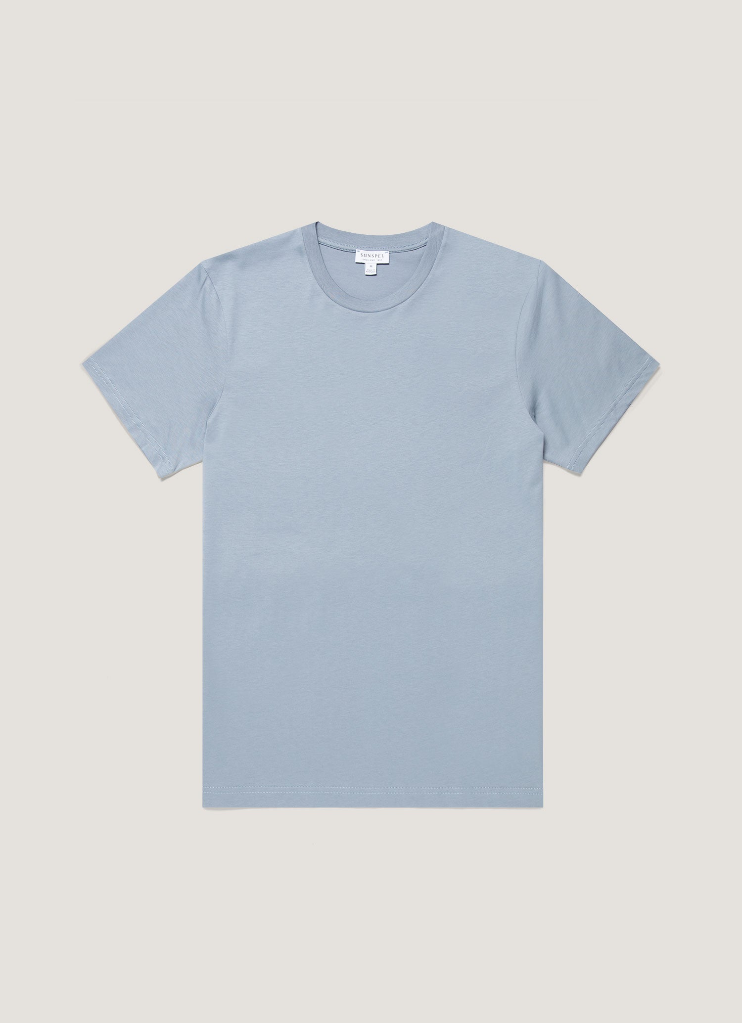 Men's Riviera Midweight T-shirt in Powder Blue