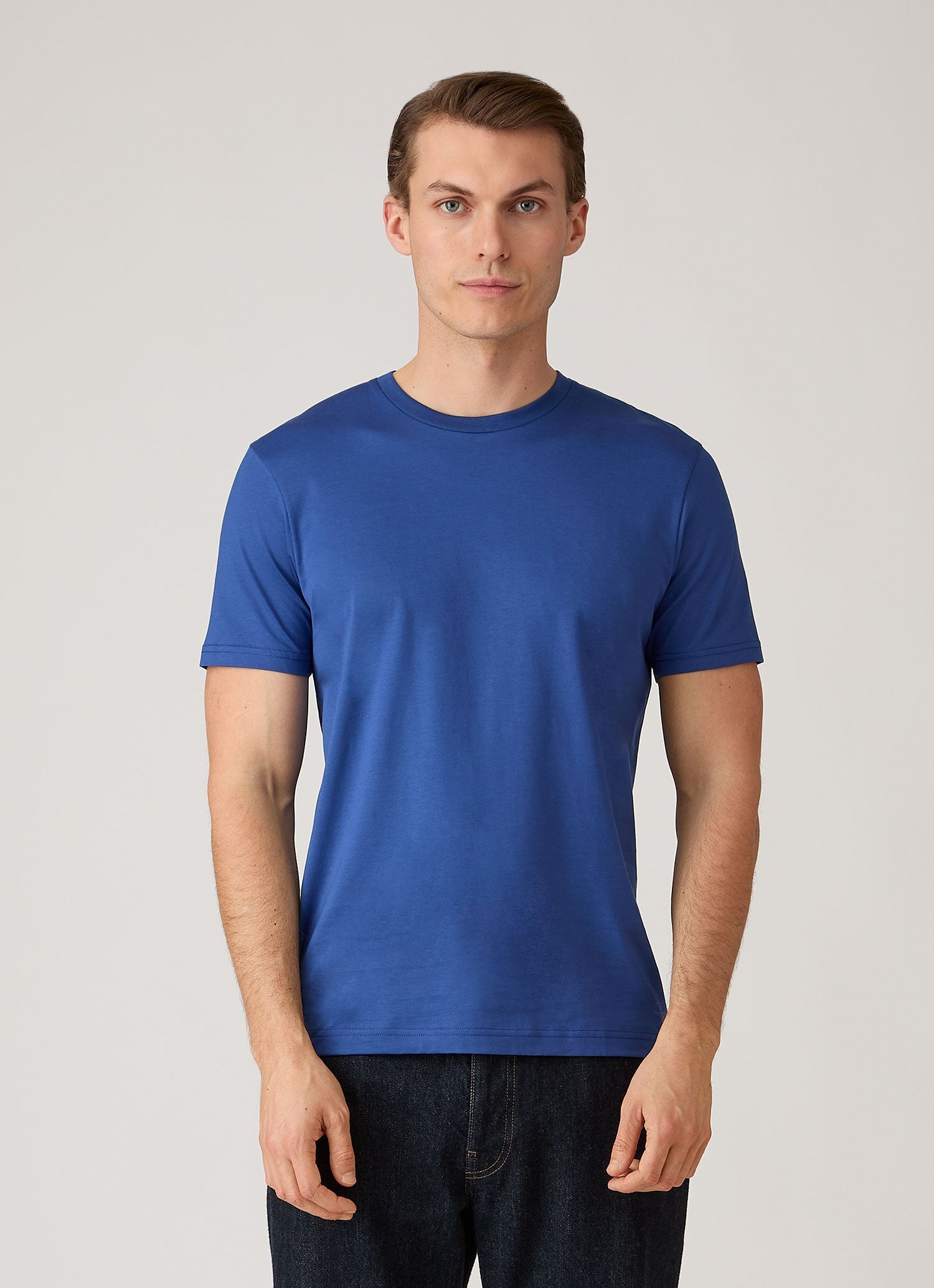 Men's Riviera Midweight T-shirt in Clear Night