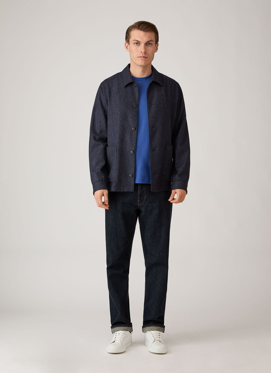 Men's Riviera Midweight T-shirt in Clear Night