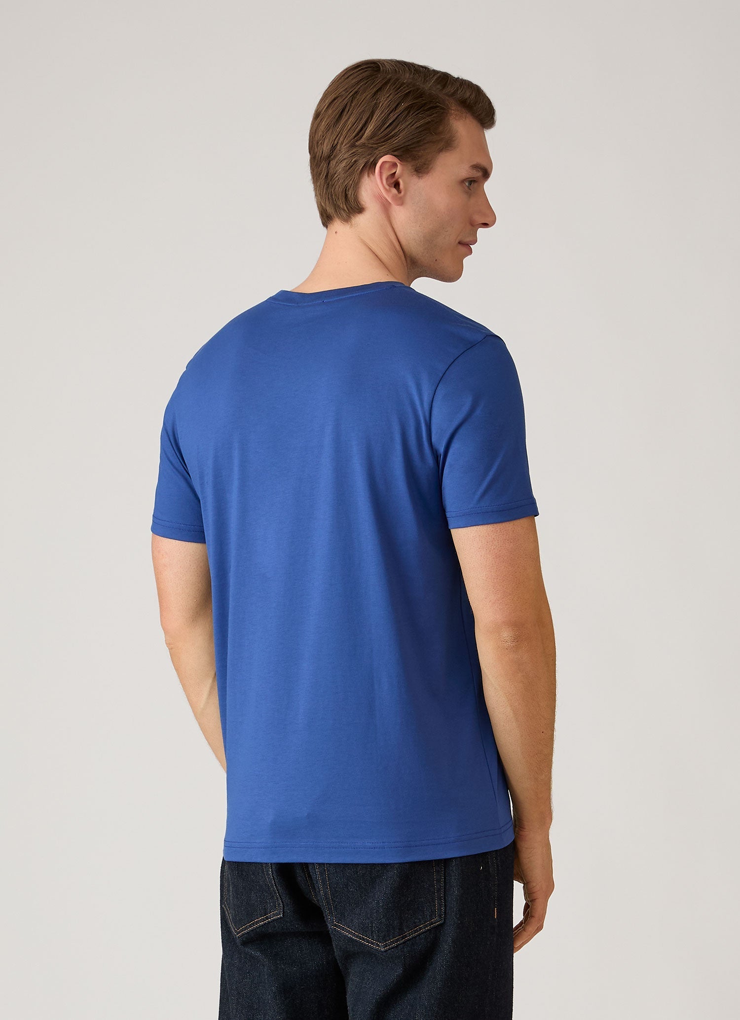 Men's Riviera Midweight T-shirt in Clear Night