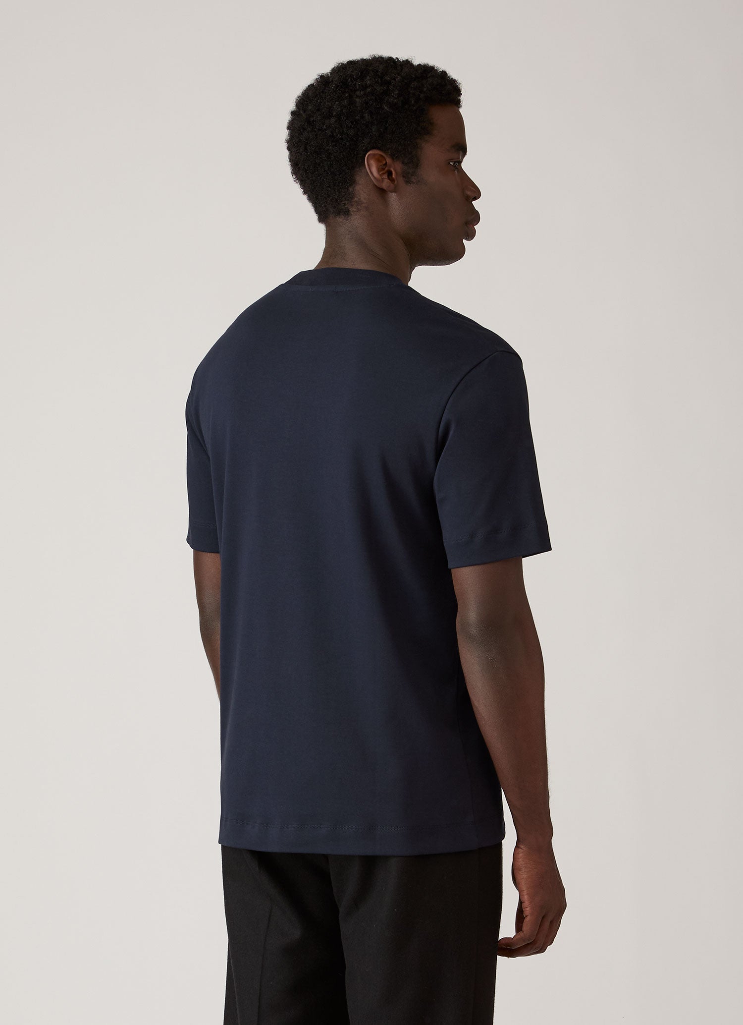 Men's Relaxed Fit Heavyweight T-shirt in Midnight Navy