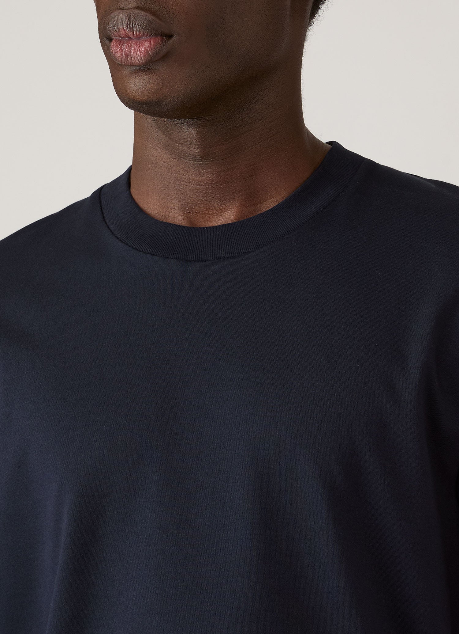 Men's Relaxed Fit Heavyweight T-shirt in Midnight Navy