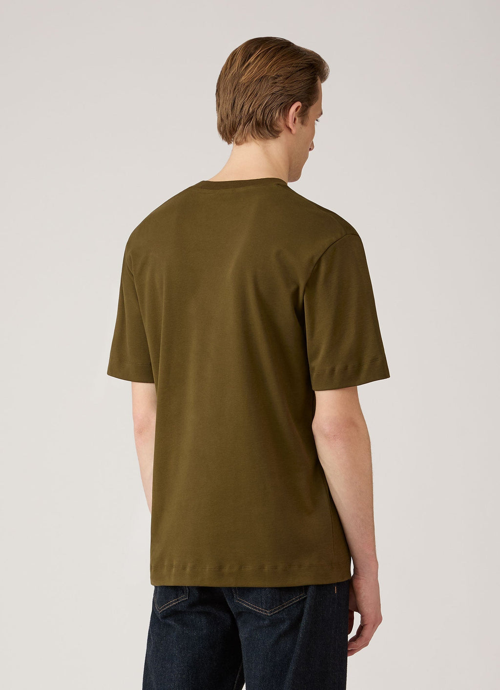 Men's Relaxed Fit Heavyweight T-shirt in Loden Green