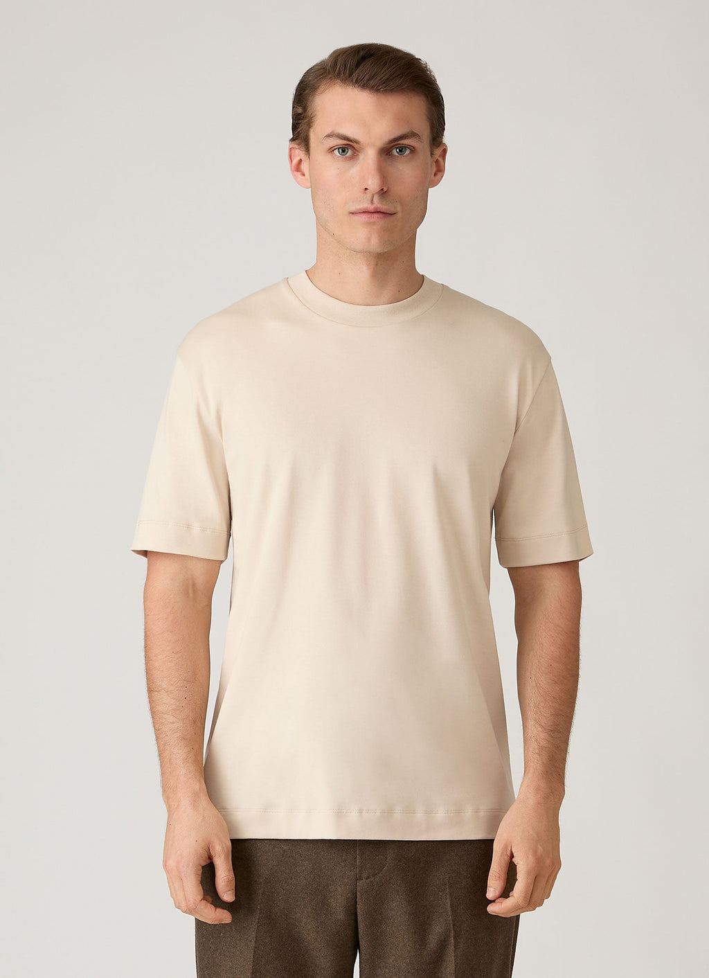 Men's Relaxed Fit Heavyweight T-shirt in Swansdown
