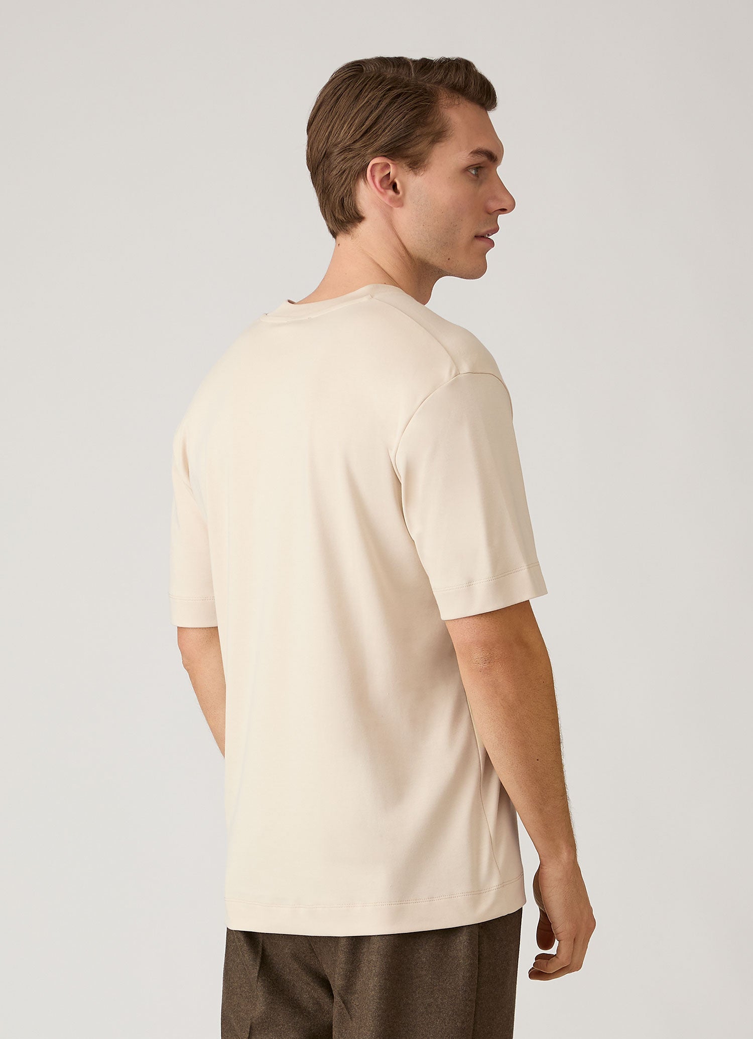 Men's Relaxed Fit Heavyweight T-shirt in Swansdown