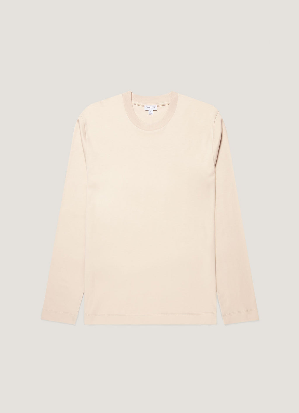 Men's Long Sleeve Heavyweight T-shirt in Swansdown
