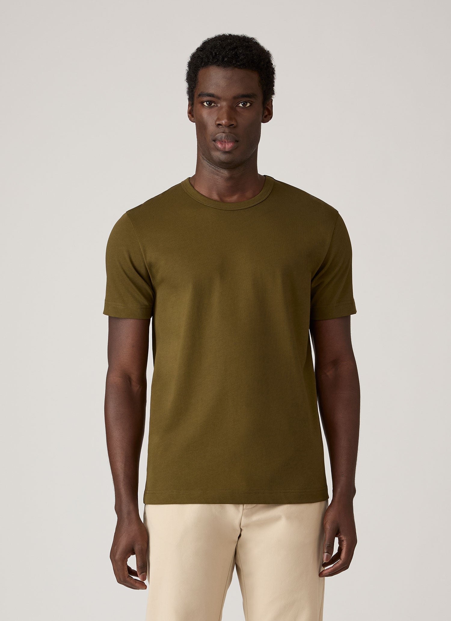 Men's Heavyweight Classic T-shirt in Loden Green