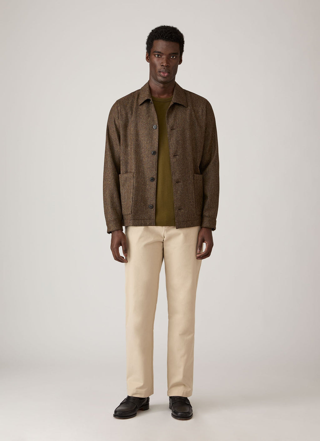 Men's Heavyweight Classic T-shirt in Loden Green