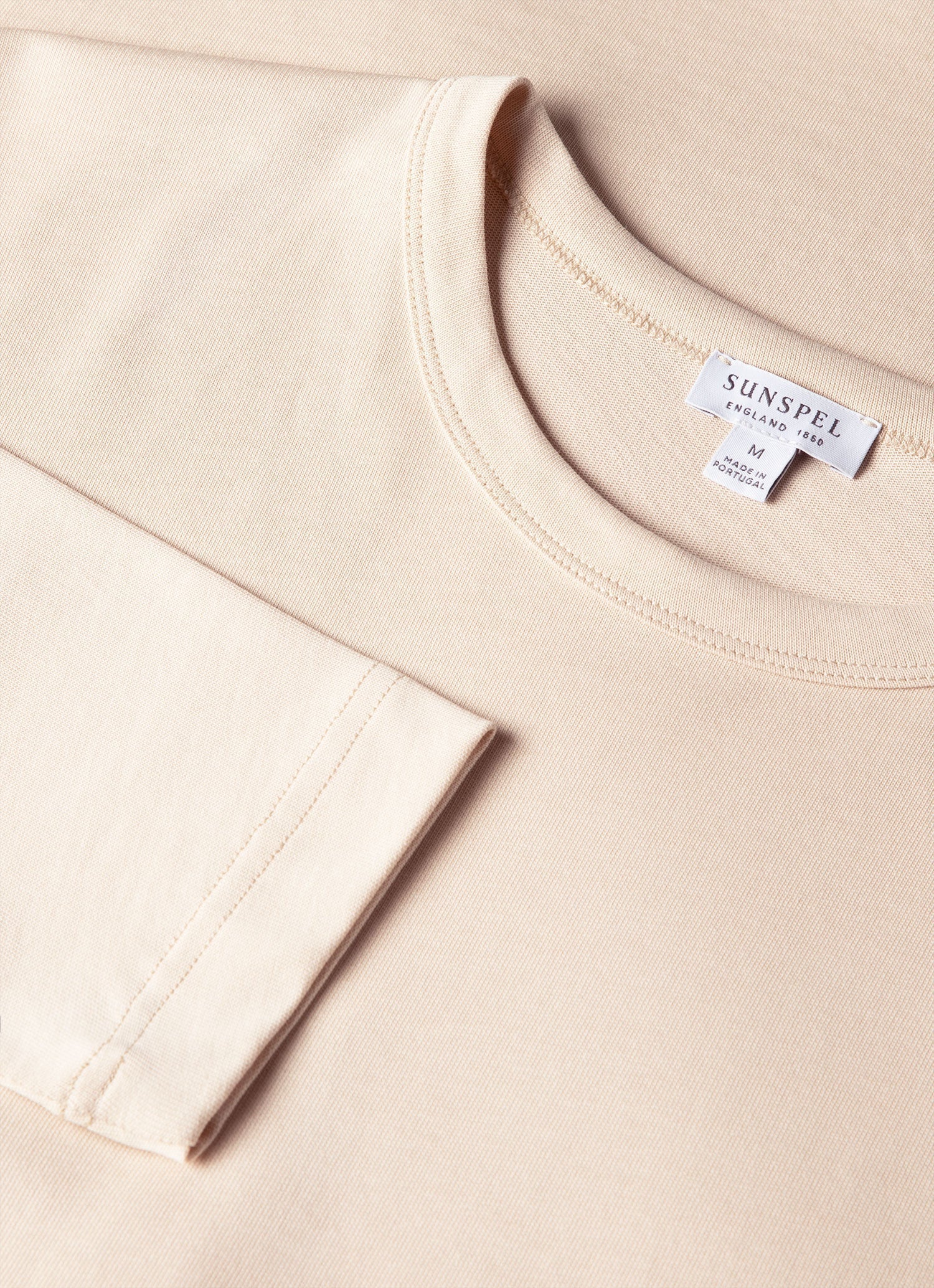 Men's Long Sleeve Heavyweight Classic T-shirt in Swansdown